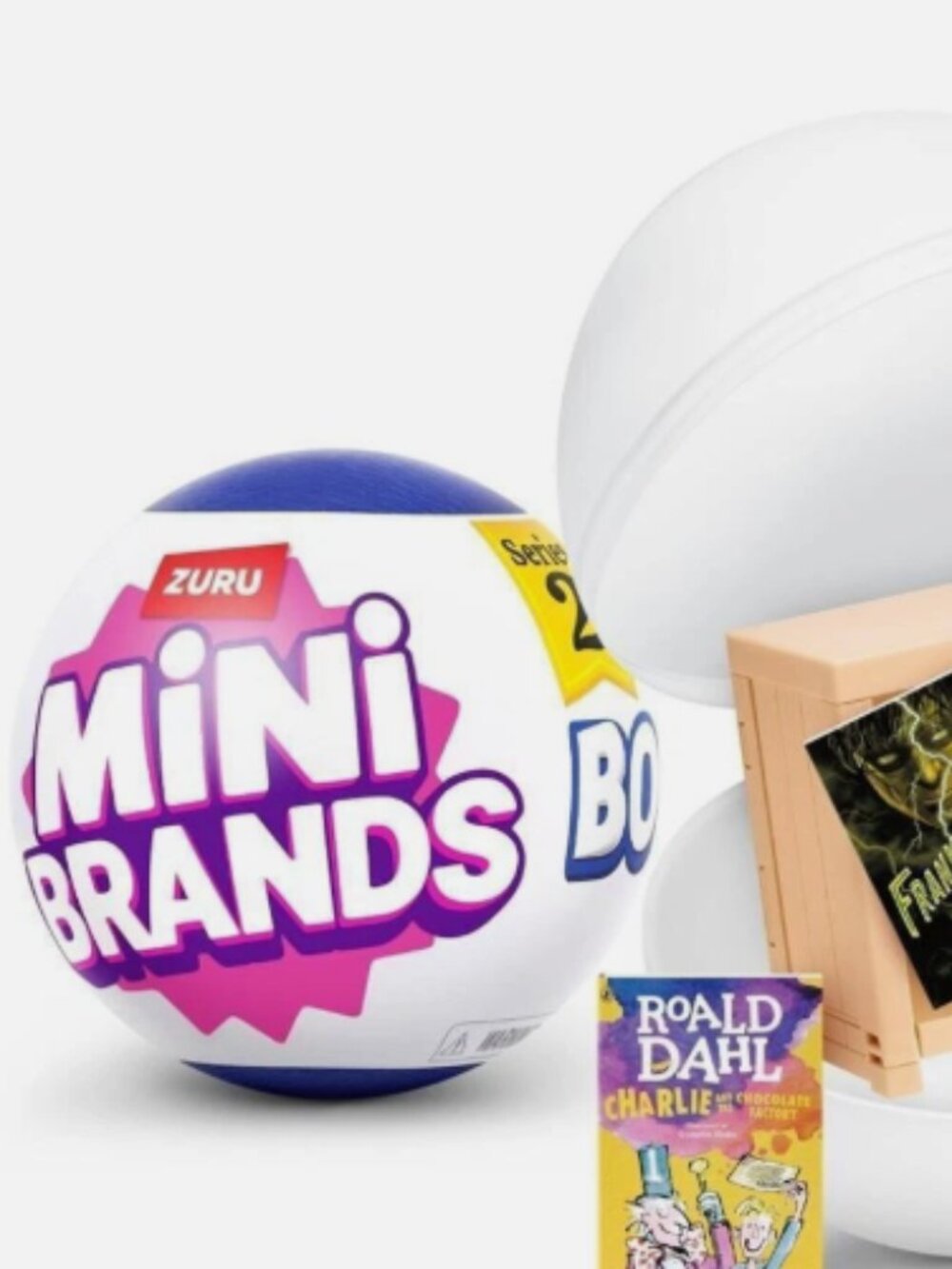 Mini Brands Mini Books Series 2 ZURU Surprise Capsule Collectible Toy New